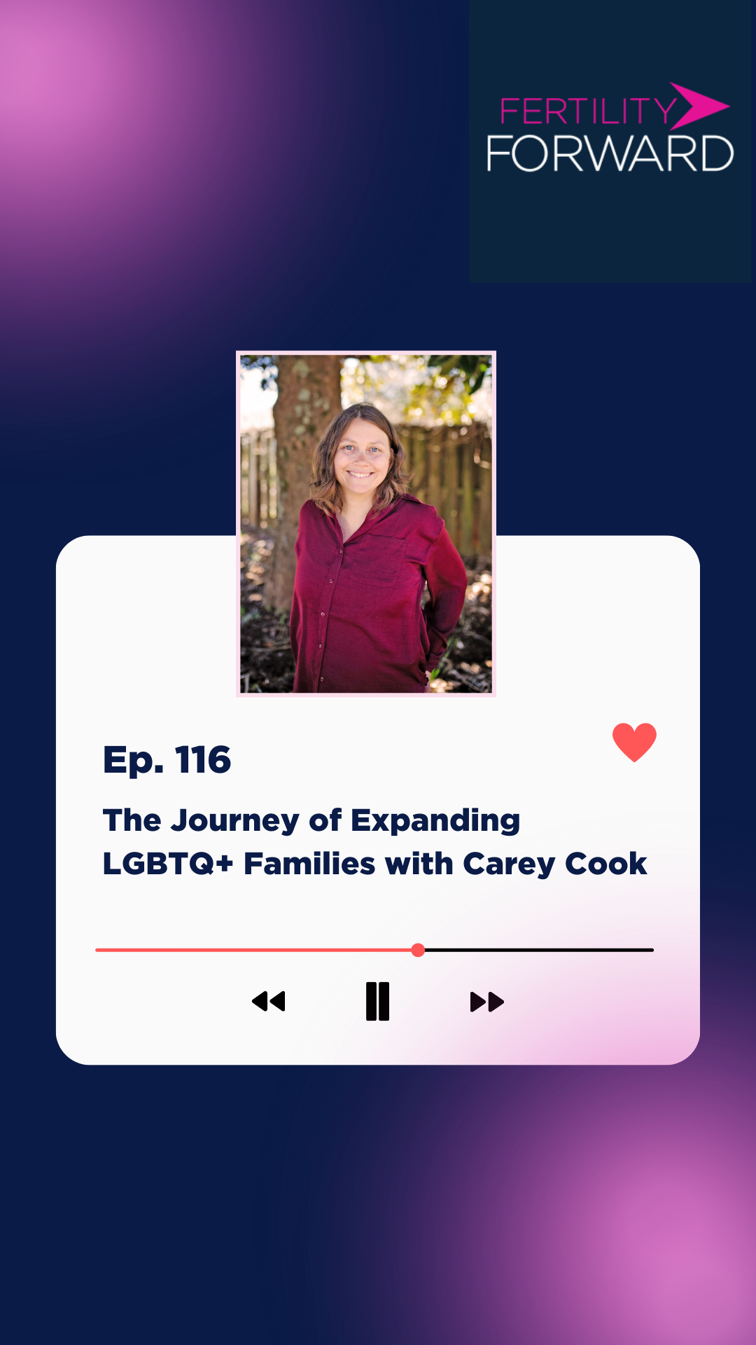 Ep 116: The Journey of Expanding LGBTQ+ Families with Carey Cook