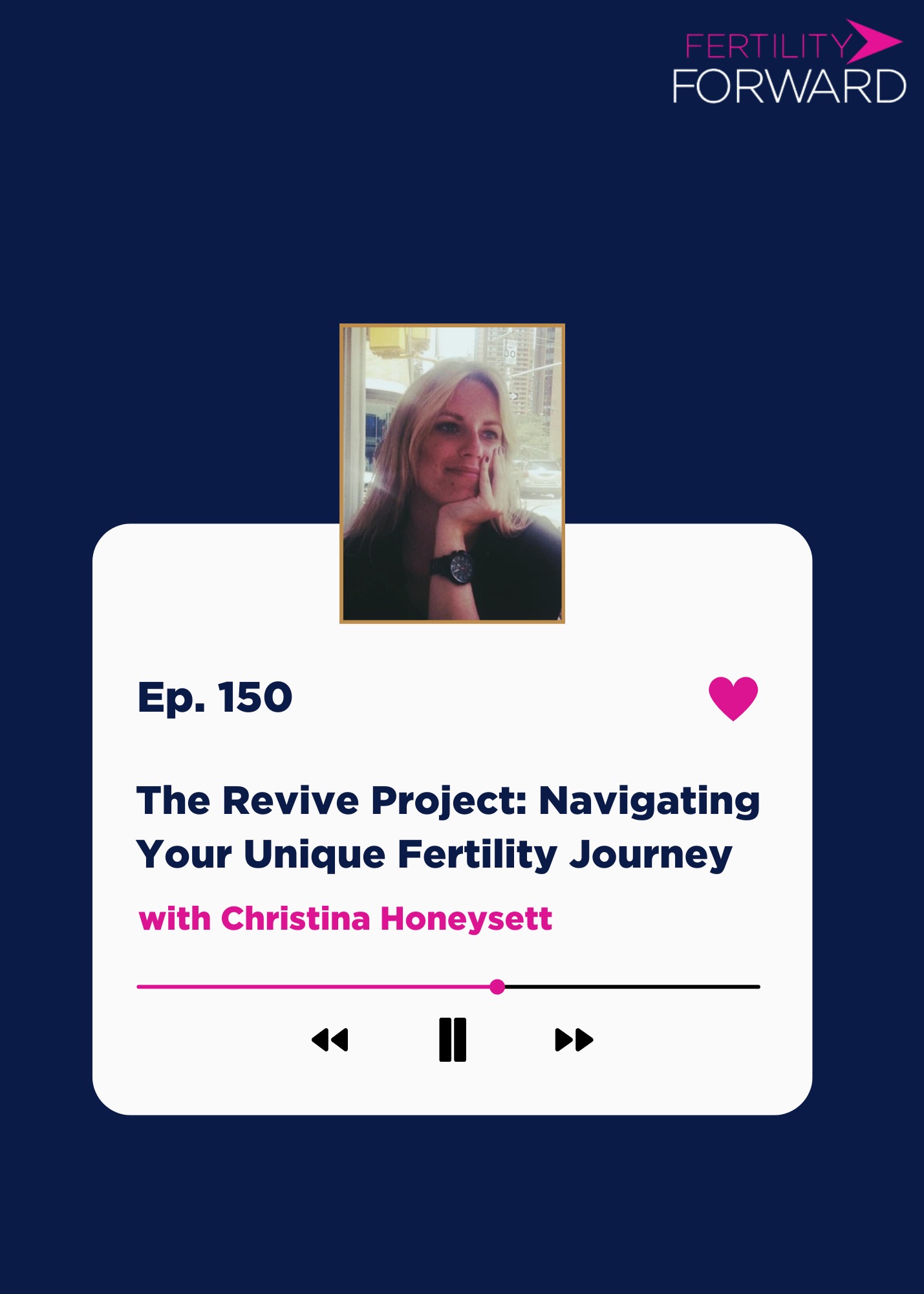 Ep 150: The Revive Project: Navigating Your Unique Fertility Journey with Christina Honeysett