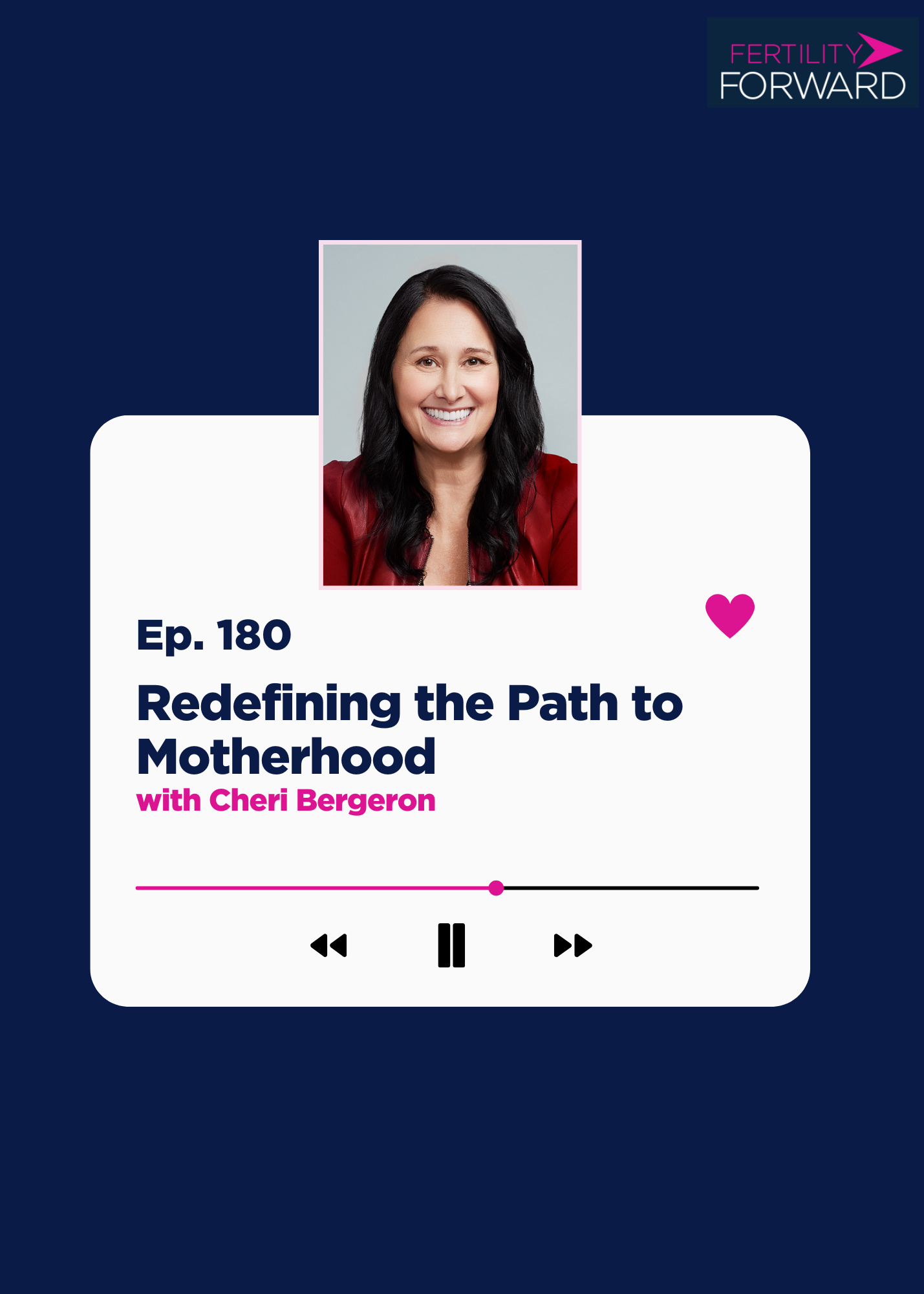 Ep 180: Redefining the Path to Motherhood with Cheri Bergeron